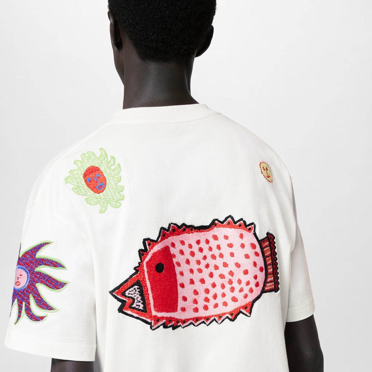 LV x YK Embroidered Faces T-Shirt – S&Co Clothing
